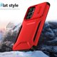 thumbnail image 4 of Funda Resistente para Samsung Galaxy A54 5G con Tapa Deslizante y Protección Militar Rojo, 4 of 6