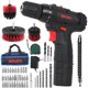 thumbnail image 1 of KAPAS Kit de Taladro/atornillador Inalámbrico, Juego de Taladro de 48 Pzas Cepillos de Batería de Iones de Litio Cinta Métrica - Taladro Máximo de 12V Torque de 280 In-lb, Embrague de Metal 18+1,, 1 of 6