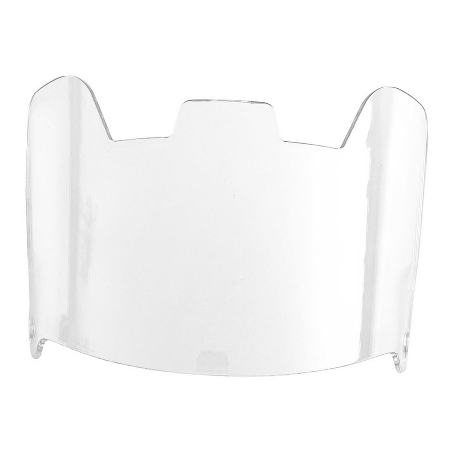 Ioensy - Visera De Fútbol, Casco Duradero, Máscara De Fútbol, Visera Para Adultos Y Jóvenes, Transparente