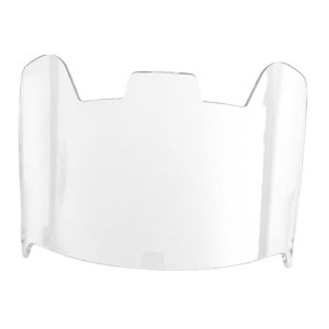 Ioensy - Visera De Fútbol, Casco Duradero, Máscara De Fútbol, Visera Para Adultos Y Jóvenes, Transparente