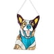 thumbnail image 2 of Gato Que Mira A Escondidas Vidrieras Suncatcher Amante Regalo Vidriera Colgante Perro, 2 of 5