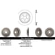 thumbnail image 2 of Disco Freno para auto Jeep Grand Cherokee 2011-2022 Trasero, 2 of 2