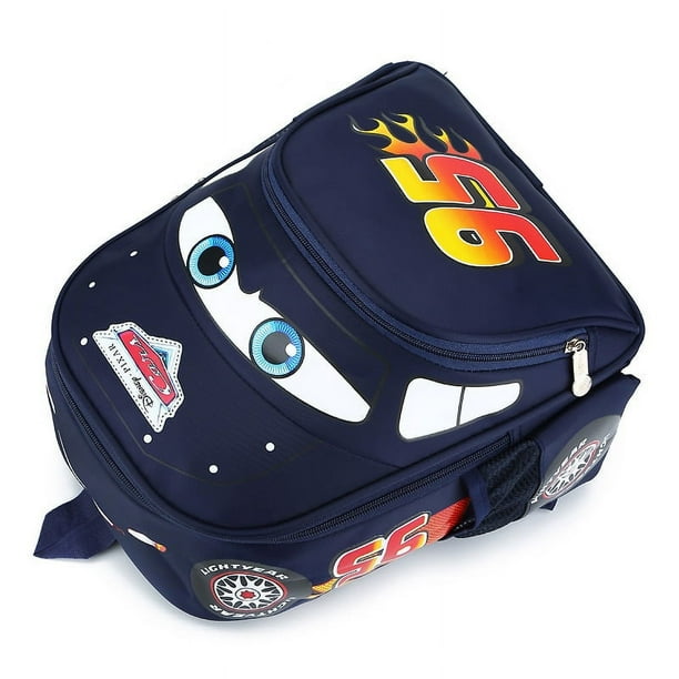 Disney car children's bag kindergarten boy safety backpack primary school students 3-6 years old