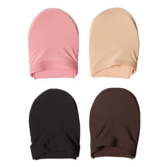 Protectores de Dedos MeMoi 4 Pares con Acolchado de Algodón