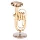 thumbnail image 2 of Instrumentos musicales de tuba en miniatura modelo 1/6 tuba para accesorio de 12 ", 2 of 5