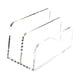 thumbnail image 2 of Organizador De Archivos De Clasificador De Correo Acrílico 2 Para La Oficina Del Cuaderno De Cartas, 2 of 5