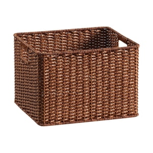 Bothyi - Cesta De Almacenamiento Tejida Resistente Para Encimeras De Sala De Estar Y Baño