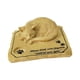 thumbnail image 5 of Piedra Conmemorativa De Gato, Ligera, Presenta Decoración De Condolencia, Marcador De Tumba De Gato Con Agujero, 5 of 5