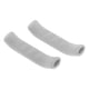 thumbnail image 1 of 1 Par Soft Bike Brake Lever Cover Grip Guard Protector Mango Manga Gris, 1 of 5
