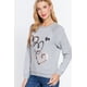 thumbnail image 2 of Top Tipo Jersey de Felpa Francesa con Lentejuelas, 2 of 5