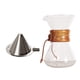 thumbnail image 4 of Vierta Sobre La Cafetera Cafetera De Vidrio Con Escala Cafetera De Goteo Manual 400 Ml, 4 of 5