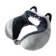 thumbnail image 1 of Almohada De Viaje Portátil Duradera Para Mujeres Y Hombres, Almohada Para El Cuello Para Avión, Coche, Oficina, Gris Y Azul, 1 of 3