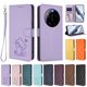 thumbnail image 3 of Xiaomi 17 Ultra Funda Billetera con Estampado de Gato, Lila Claro, 3 of 6