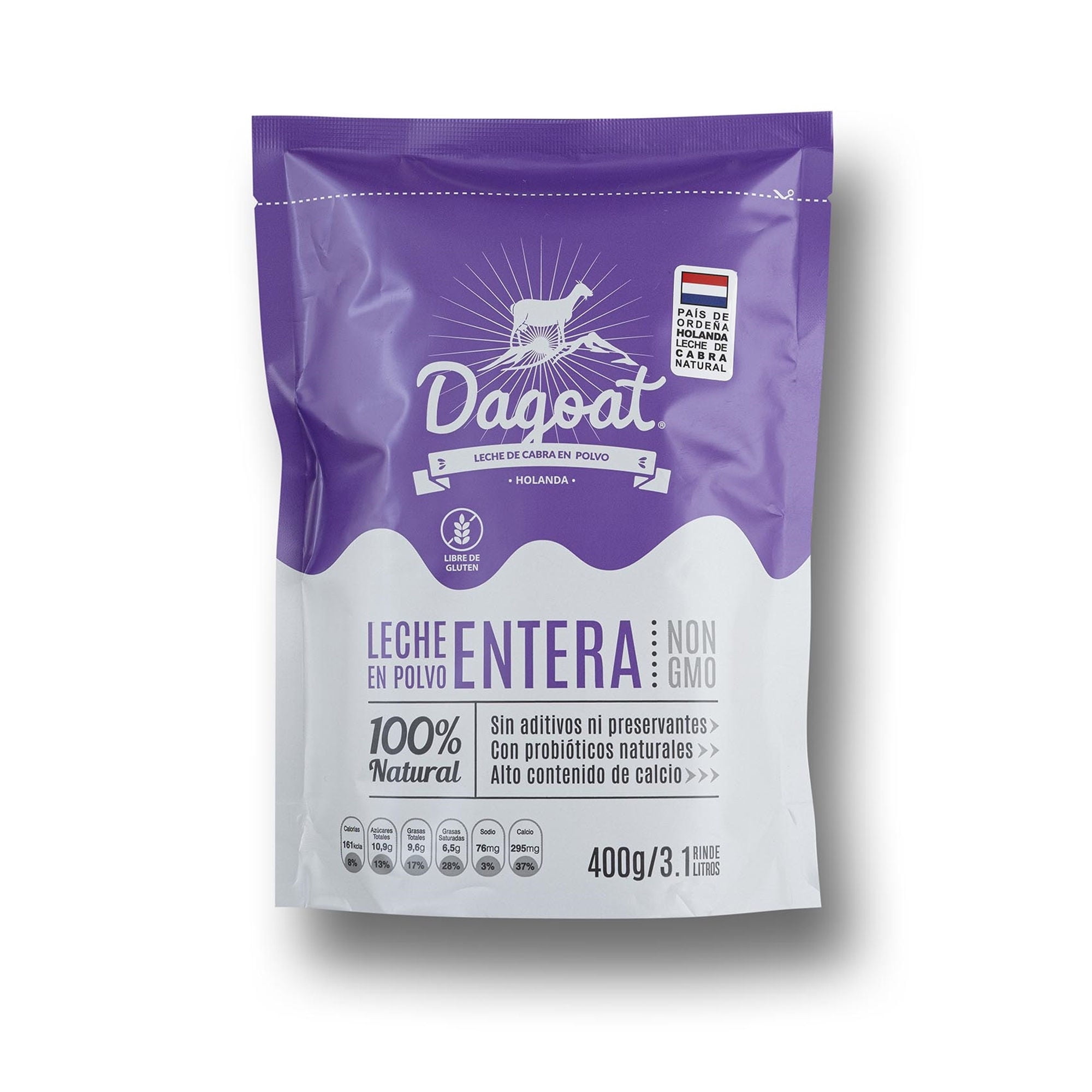 Dagoat - Leche En Polvo Entera De Cabra Doypack