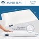 thumbnail image 2 of Pillow Super Slim Gel Memory Foam King, 2 of 7