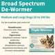 thumbnail image 2 of Desparasitante para perros Luckyond con pamoato de pirantel y prazicuantel masticable, 2 of 5
