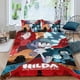 thumbnail image 2 of Hilda Conjunto de sábanas temático, trío de piezas, cómodo y amigable con la piel, diseño único, regalo de decoración para el hogar para familiares, amigos y fans,135cm *200cm, 2 of 6