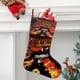 thumbnail image 2 of Marvel Zombies Tema: Calcetines de Navidad, fino lino blanco para colgar en escaleras y chimenea, decoración navideña para el hogar, regalo de Navidad. 45cm × 32cm, 2 of 5