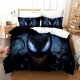 thumbnail image 2 of Deadpool Spiderman Quilt Duvet Cover Set Children Bedding Pillowcase Kids3-Piece Bedding Set, 2 of 5