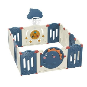Crusec - Corral De Juegos Infantil Dinosaurio Plegable 190Cm X 190Cm