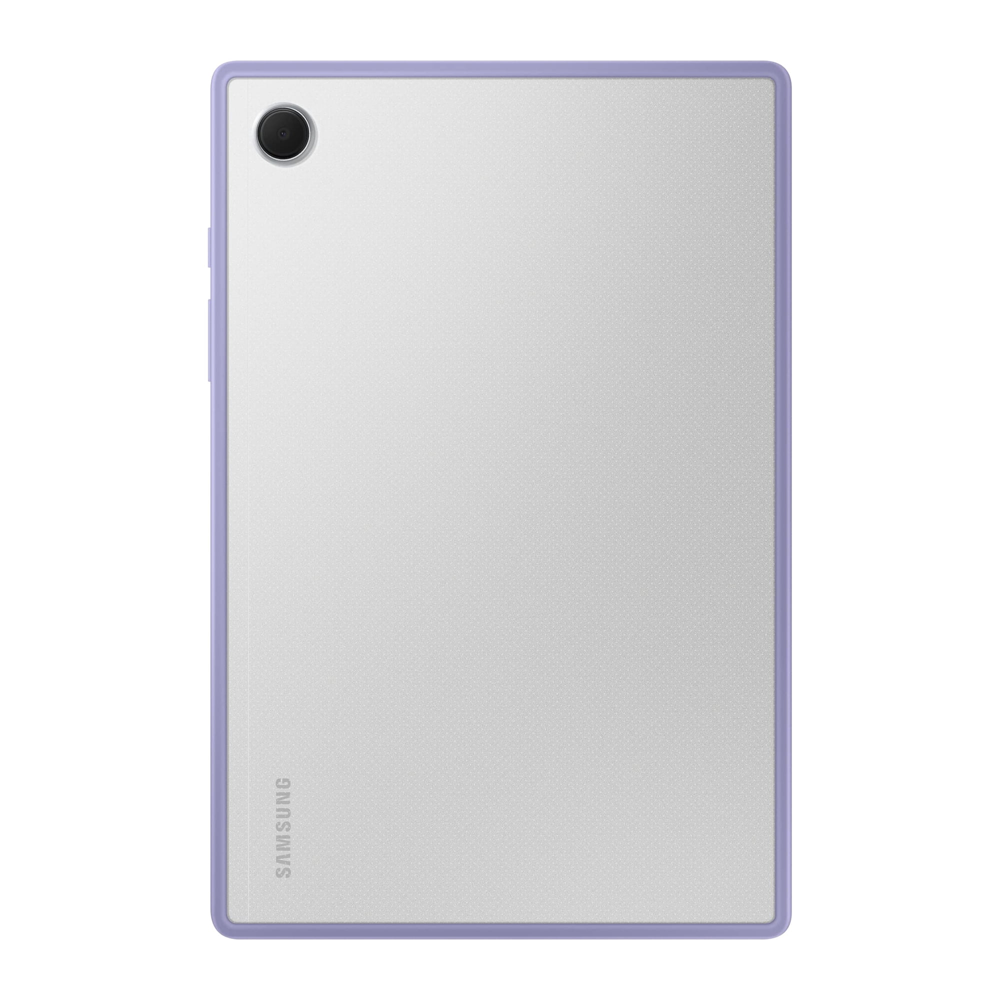 Funda Para Tablet Samsung Galaxy Tab A8 Borde Transparente Lavanda