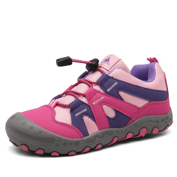 Zapatos De Senderismo Zapatillas Bajas Para Niños Talla 4 Rosas