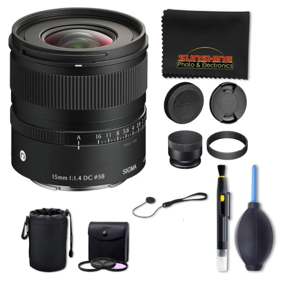 Objetivo Sigma 15 mm f/1.4 DC para montura Sony E
