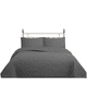 thumbnail image 1 of Cubrecama Quilt Reversible 1 5 Plazas Gris Wonder Collection Martiné, 1 of 3