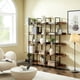 thumbnail image 2 of [VIDEO] 5 Tier Bookcase Home Office Open Bookshelf, Vintage Industrial Style Shelf with Metal Frame, MDF Board (Old Sku WF286176AAT/N725P247766T), 2 of 3