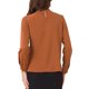 thumbnail image 3 of INSPIRE CHIC Blusa de Chifón con Cuello Alto para Otoño e Invierno para Mujer, Camisa de Manga Larga Casual de Negocios XL Caramelo, 3 of 6