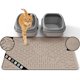thumbnail image 1 of Alfombra para arena de gato OHMO 80 cm x 60 cm silicona color beige, 1 of 8