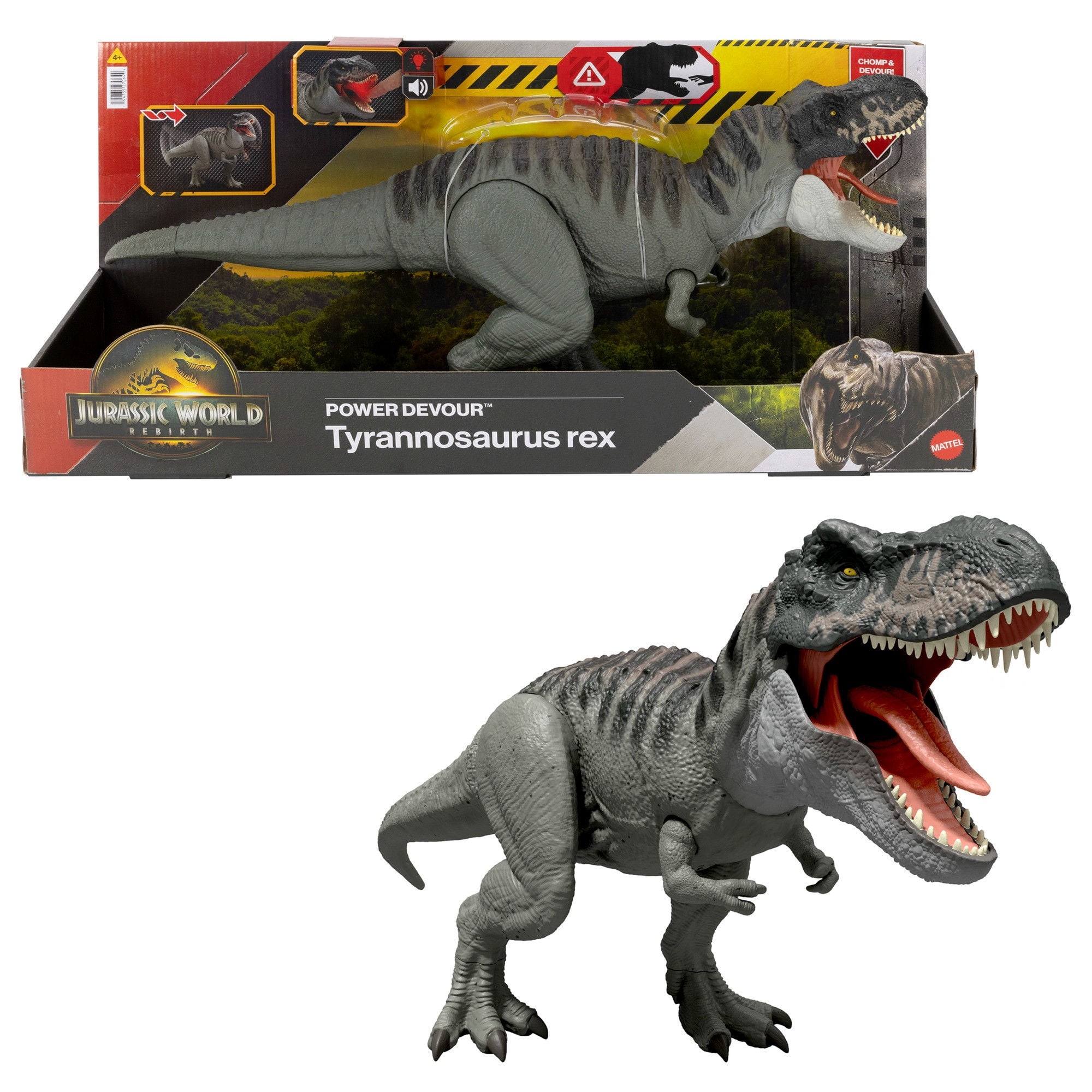 Figura De Acción Dinosaurio Jurassic World Dinosaurio Rebirth T-Rex