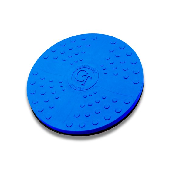 Tabla para torcer la cintura Core Trimmer de 12 pulgadas, base antideslizante, azul