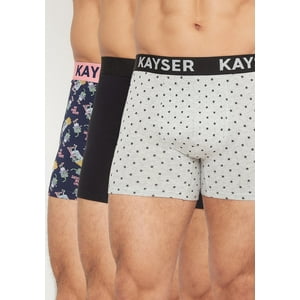 Kayser - Pack 3 Bóxers Algodón P393.269-Neg