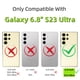 thumbnail image 2 of Funda YOUWUMA para Samsung Galaxy S23 Ultra con soporte y correa, 2 of 3
