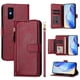 thumbnail image 1 of FOXDOCK Funda Tipo Cartera para Tecno Spark 40 4G Cuero PU con Cremallera y Correa de Muñeca, Ranuras para Tarjetas, Soporte Plegable, Cierre Magnético, 1 of 5