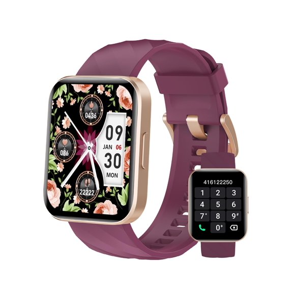 Reloj Inteligente Dakofied para Mujer en Morado – Llamada/Respuesta