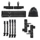 thumbnail image 2 of Juego De Bandas De Resistencia Para Boxeo, Correas Para Piernas Para Boxeo, Taekwondo, 200 Libras, Color Negro, 2 of 4