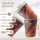 thumbnail image 3 of Vasos de café desechables Shop Square 350 ml (paquete de 100) con tapas, 3 of 7