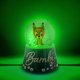 thumbnail image 3 of Bola de nieve plateada con diseño de búfalo Disney Bambi iluminada de 8 cm de altura, 3 of 9