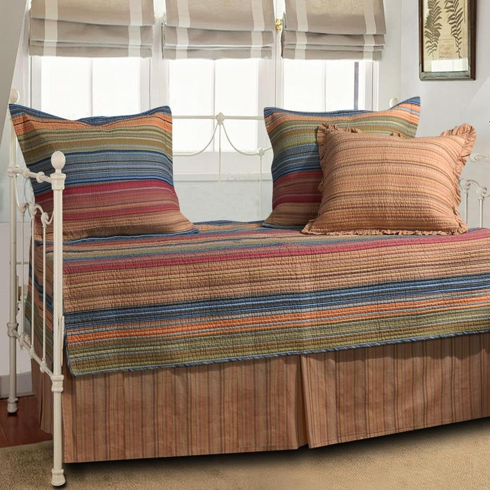 Juego De Edredón Para Sofá Cama Greenland Home Fashions Katy, 5 Piezas