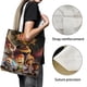 thumbnail image 3 of Max & the Midknights Bolso de tela con estampado de lienzo para mujer, bolsa de compras reutilizable y estética, con cremallera interior, regalo para mujer, 35 × 40 cm., 3 of 6