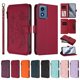 thumbnail image 3 of Funda Cartera Mariposa para [Motorola Moto G Play 2024 4G] con Soporte y Cremallera Rojo, 3 of 6