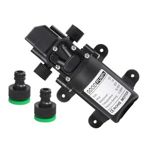 Magideal - Bomba De Diafragma Automática Dc 12V 60W Bomba De Presión De Agua Para Barco Versátil Totalmente Sellada Longitud 16,5 Cm Para Barco Marino Resistente