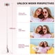 thumbnail image 5 of Trípode para selfies ATUMTEK 55 con control remoto Bluetooth, color rosa, 5 of 7