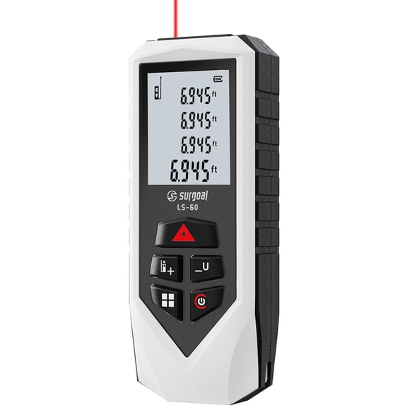 Medidor láser de distancia SG SURGOAL LS-60 de 60 m con precisión de ±2 mm