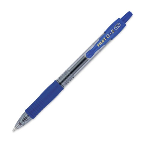 Bolígrafo De Gel Pilot G2 De 1,0 Mm Con Punta Azul