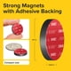 thumbnail image 2 of Magnet X-bet Magnet Strong con soporte adhesivo, 100 unidades, 2 of 5