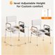 thumbnail image 2 of Comodidad de Cama Steadyjoy de Aluminio con Balde de 6.5 qt y Capacidad de 159 kg, 2 of 7
