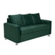 thumbnail image 2 of Sofa Kendy 3c Felpa 12 Verde Botella, 2 of 6